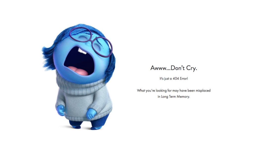 PAgina 404 pixar 